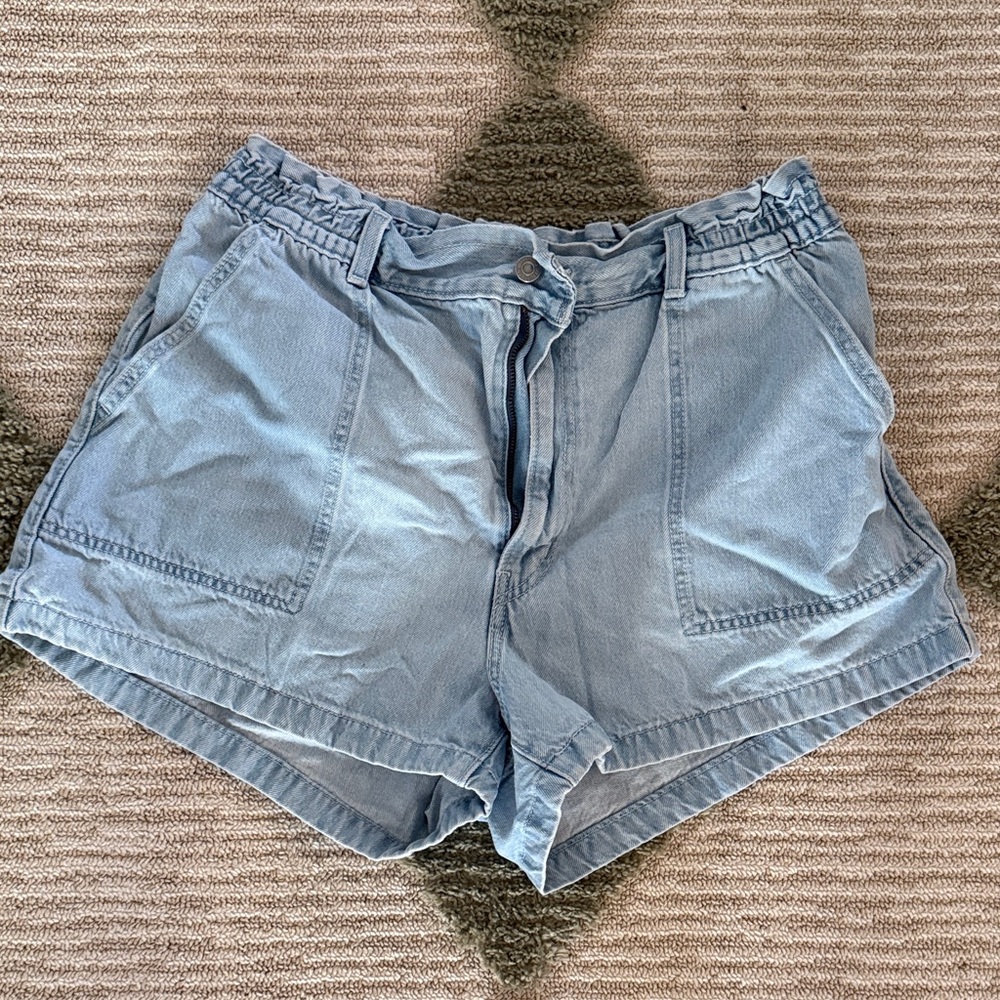 Light Blue Women’s Denim Shorts